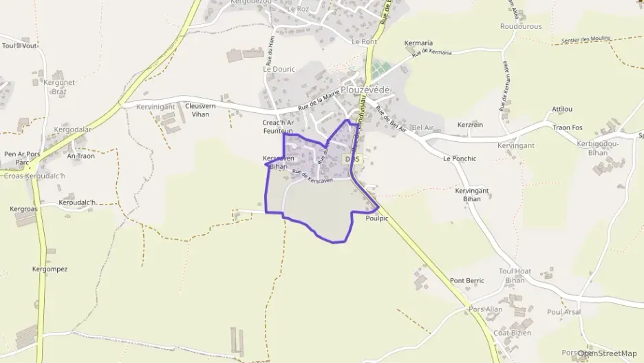 Maison 74 m² quatre pièces à vendre à Plouzévédé Maison 74 m² quatre pièces à vendre à Plouzévédé