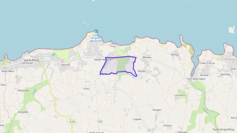 Maison 75 m² quatre pièces à vendre à Cléder