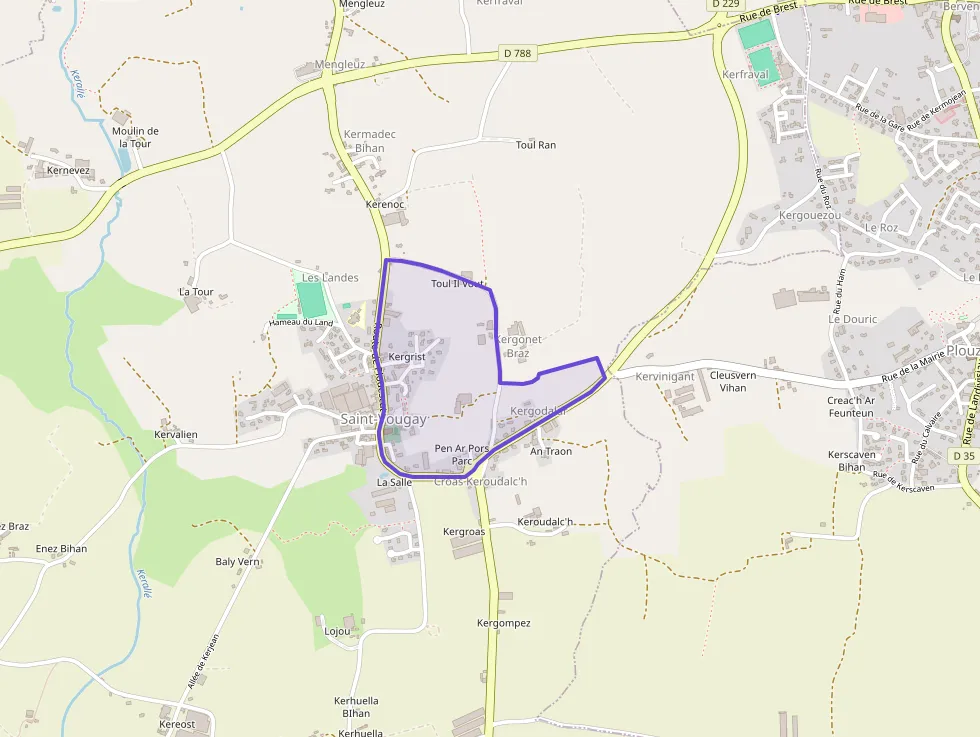 Maison 92 m² 5 pièces à vendre à Saint-Vougay