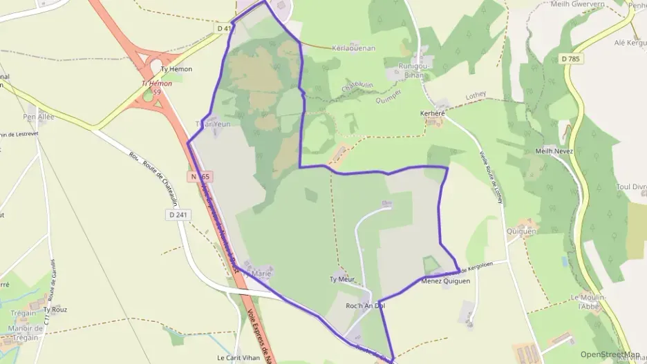 Maison 91 m² cinq pièces à vendre à Briec