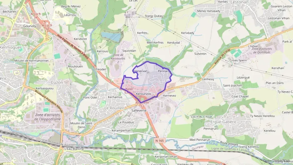 Maison 192 m² cinq pièces à vendre à Ergué-Gabéric Maison 192 m² cinq pièces à vendre à Ergué-Gabéric