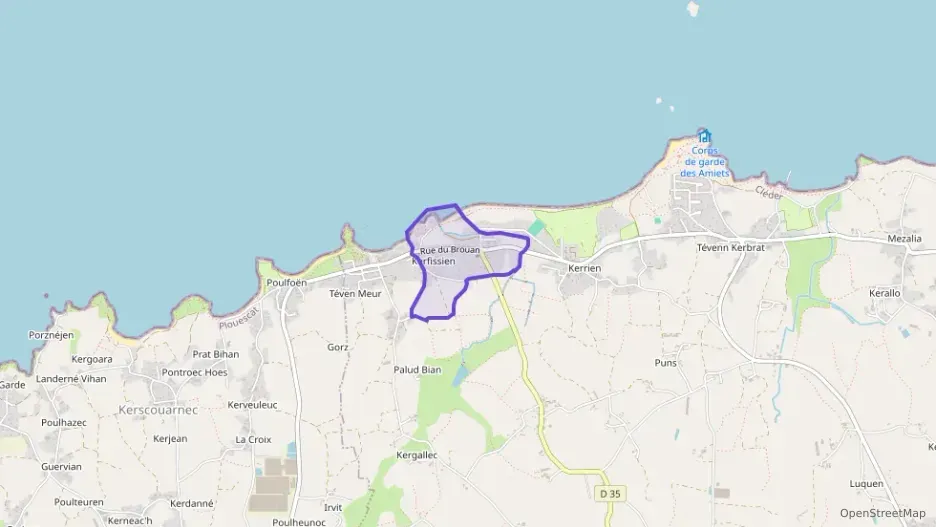 Maison 80 m² cinq pièces à vendre à Cléder Maison 80 m² cinq pièces à vendre à Cléder