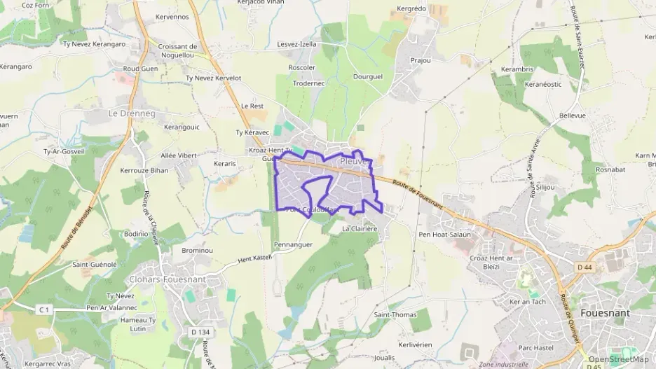 Maison 94 m² quatre pièces à vendre à Pleuven