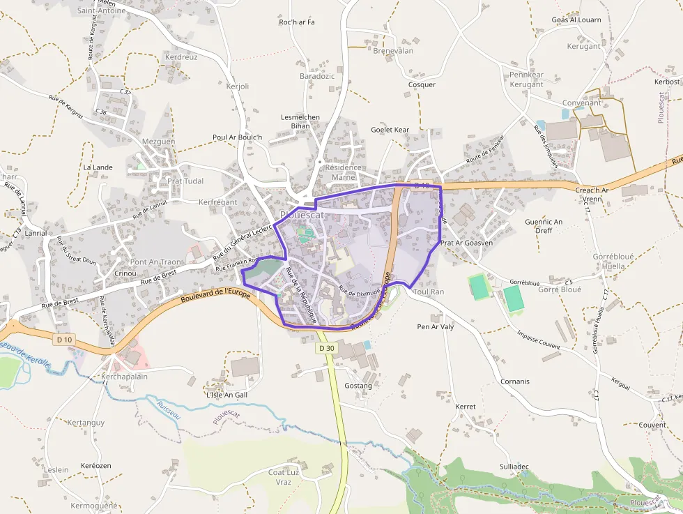 Maison 75 m² trois pièces à vendre à Plouescat