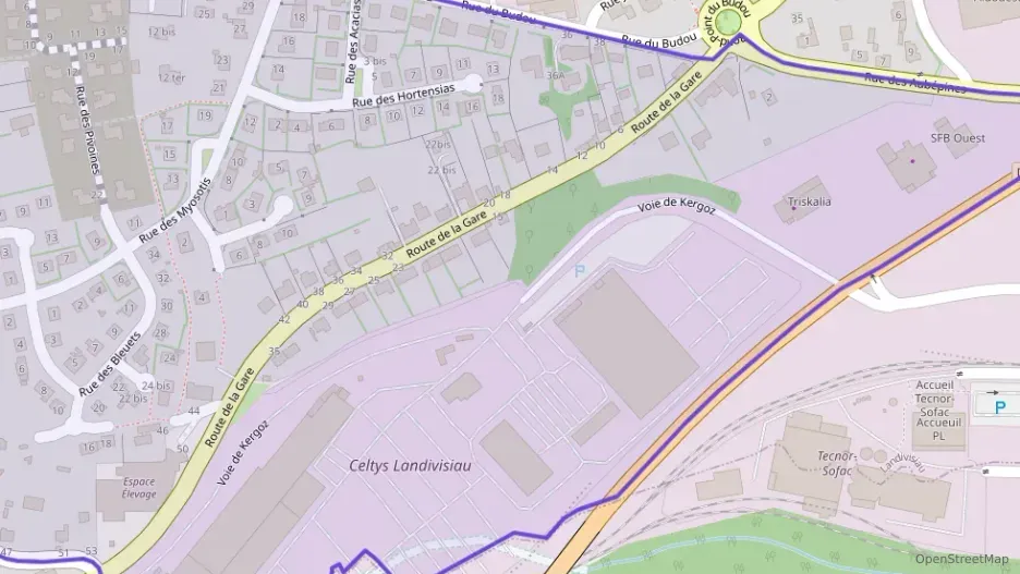 Maison 62 m² quatre pièces à vendre à Landivisiau