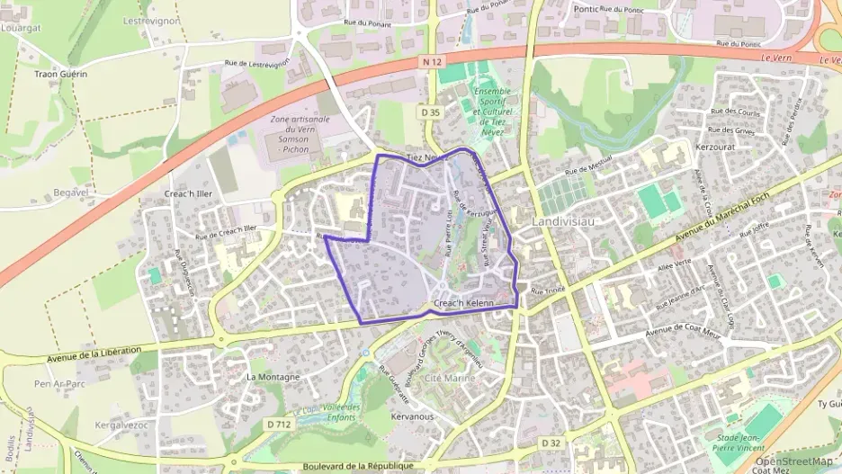 Maison 50 m² trois pièces à vendre à Landivisiau Maison 50 m² trois pièces à vendre à Landivisiau