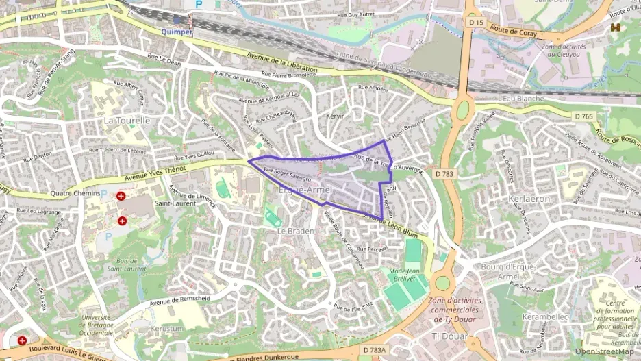 Maison 80 m² quatre pièces à vendre à Quimper Maison 80 m² quatre pièces à vendre à Quimper