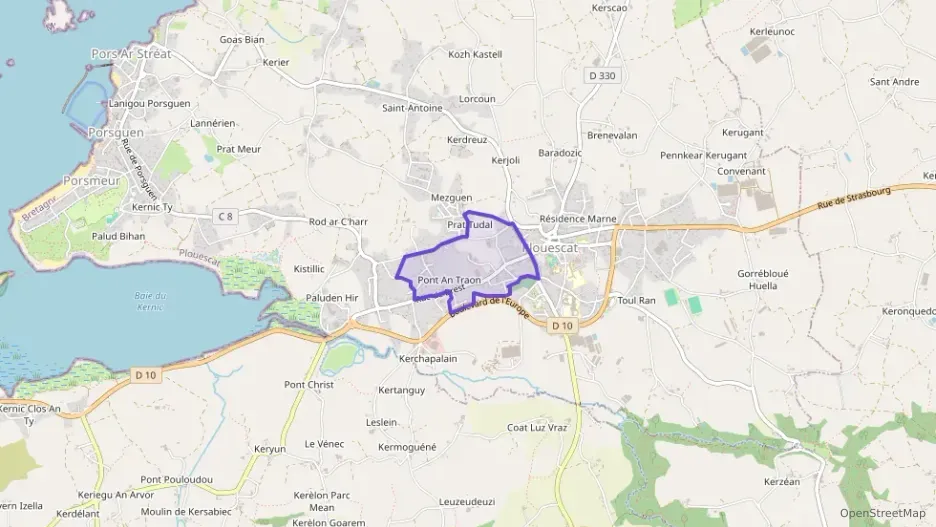 Maison 74 m² trois pièces à vendre à Plouescat Maison 74 m² trois pièces à vendre à Plouescat