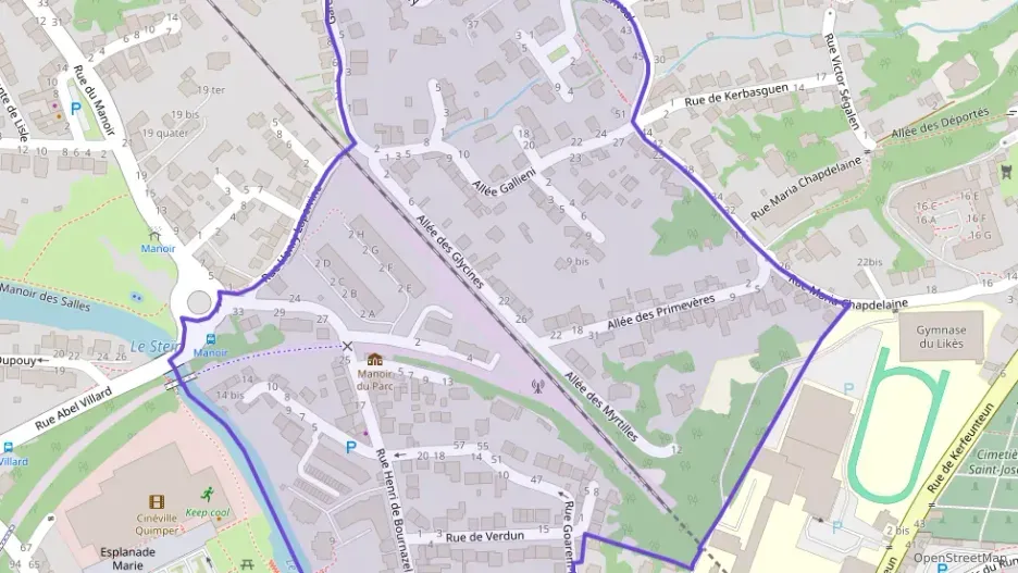 Maison 75 m² quatre pièces à vendre à Quimper