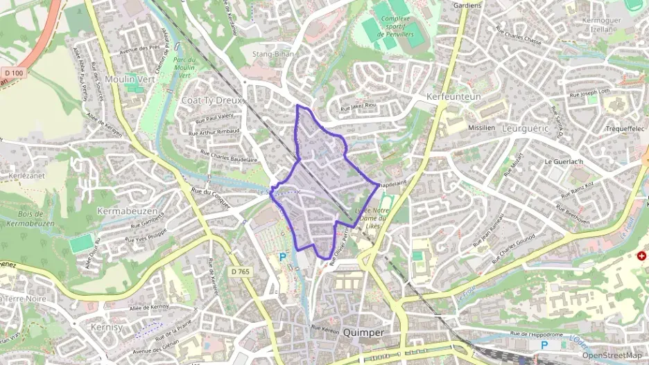 Maison 75 m² quatre pièces à vendre à Quimper