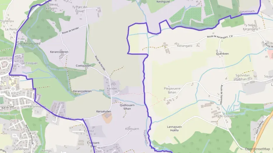 Maison 153 m² sept pièces à vendre à Gouesnach