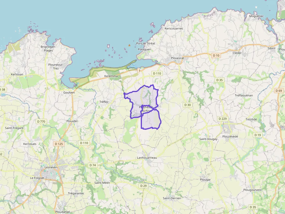 Maison 42 m² trois pièces à vendre à Plounévez-Lochrist