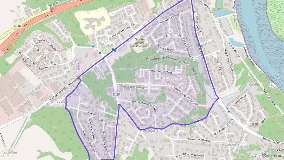 Maison 78 m² cinq pièces à vendre à Quimper Maison 78 m² cinq pièces à vendre à Quimper