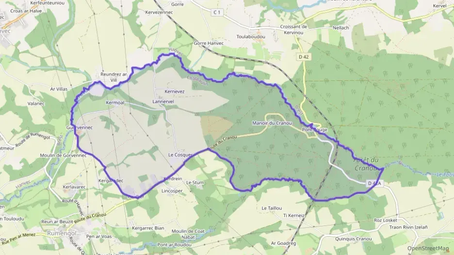 Maison 137 m² cinq pièces à vendre à Le Faou Maison 137 m² cinq pièces à vendre à Le Faou