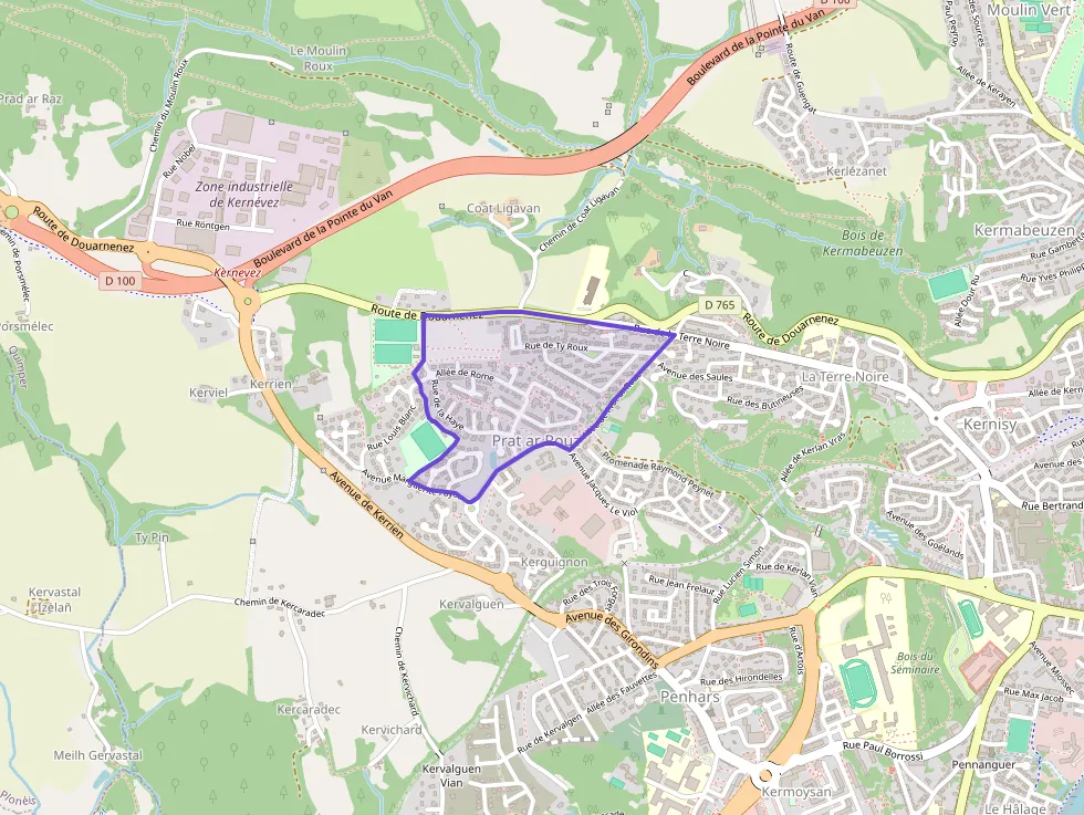 Maison 88 m² quatre pièces à vendre à Quimper