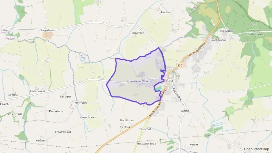 Maison 69 m² trois pièces à vendre à Cast