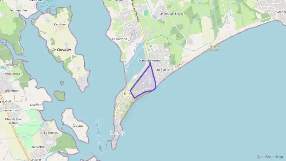 Maison 96 m² cinq pièces à vendre à Île-Tudy