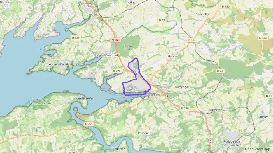 Maison 116 m² cinq pièces à vendre à Hanvec