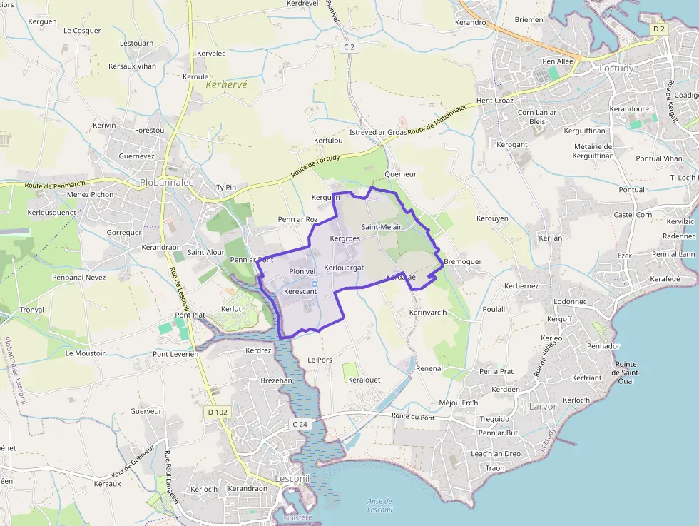Maison 72 m² deux pieces à vendre à Plobannalec-Lesconil