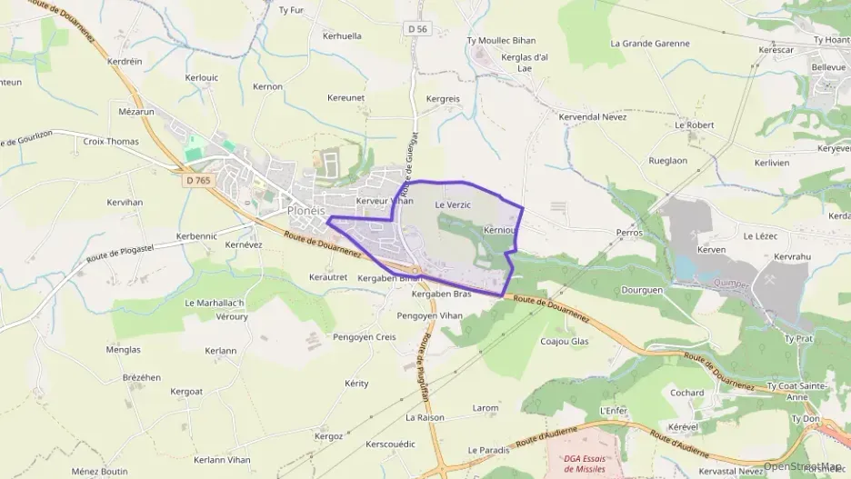 Maison 102 m² cinq pièces à vendre à Plonéis Maison 102 m² cinq pièces à vendre à Plonéis