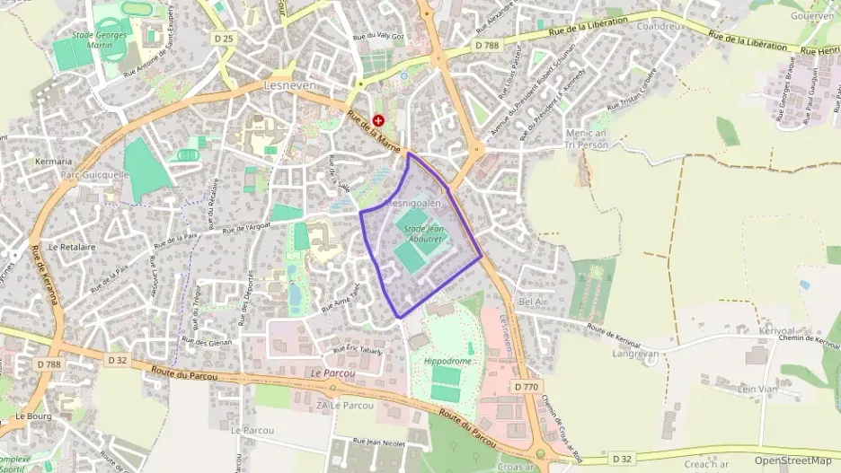 Maison 126 m² sept pièces à vendre à Lesneven