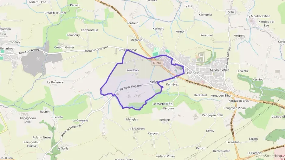 Maison 127 m² cinq pièces à vendre à Plonéis Maison 127 m² cinq pièces à vendre à Plonéis