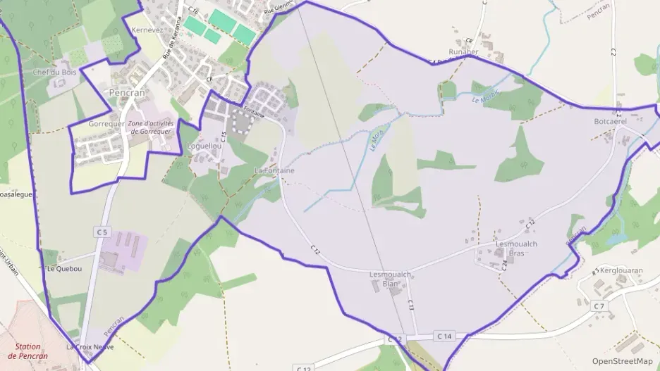 Maison 74 m² quatre pièces à vendre à Pencran Maison 74 m² quatre pièces à vendre à Pencran