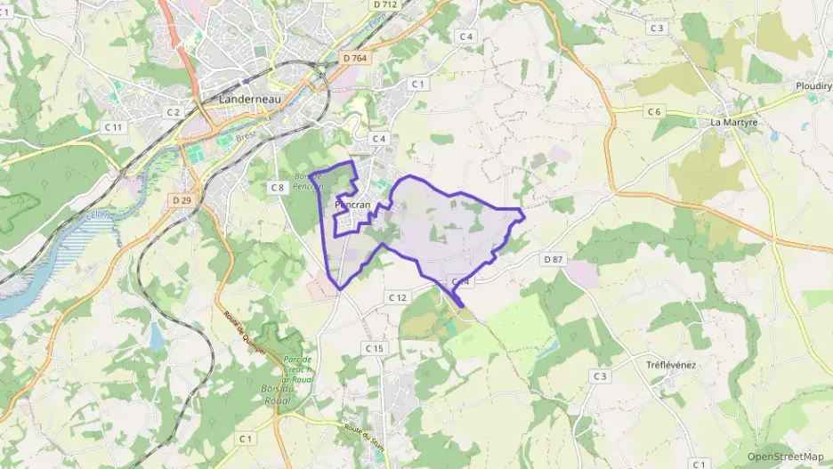 Maison 74 m² quatre pièces à vendre à Pencran Maison 74 m² quatre pièces à vendre à Pencran