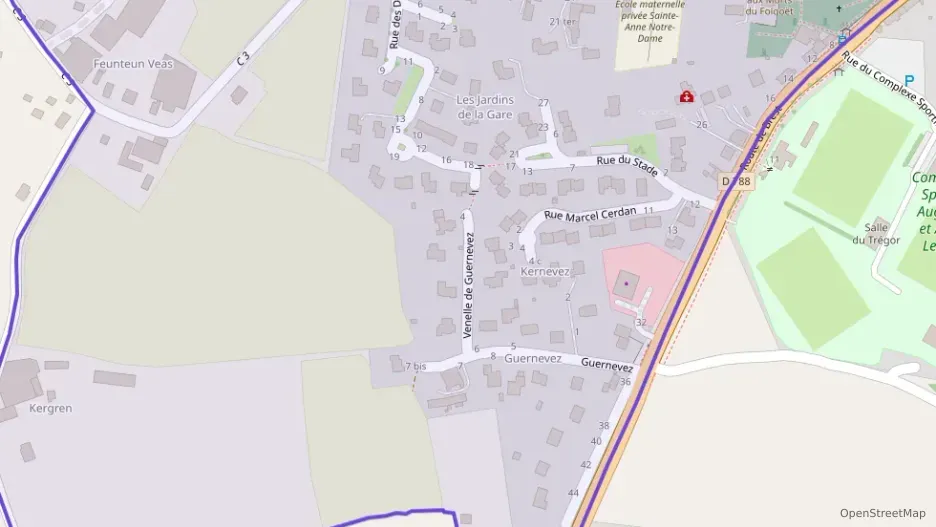 Maison 80 m² cinq pièces à vendre à Le Folgoët