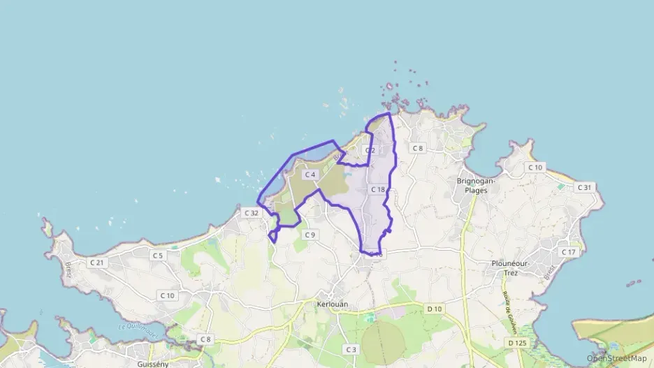 Maison 70 m² cinq pièces à vendre à Kerlouan Maison 70 m² cinq pièces à vendre à Kerlouan