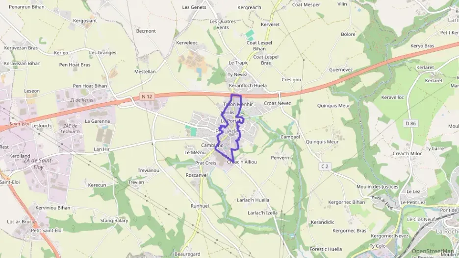 Maison 105 m² six pièces à vendre à Plouédern Maison 105 m² six pièces à vendre à Plouédern