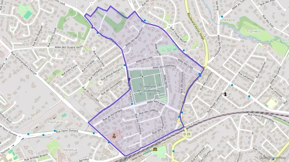 Maison 82 m² cinq pièces à vendre à Landerneau