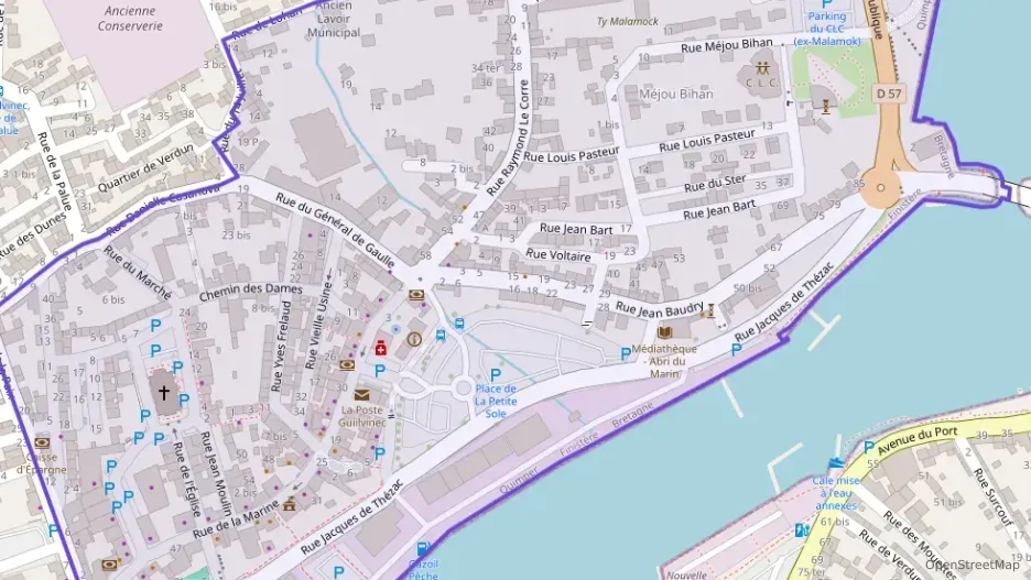 Maison 94 m² quatre pièces à vendre à Guilvinec