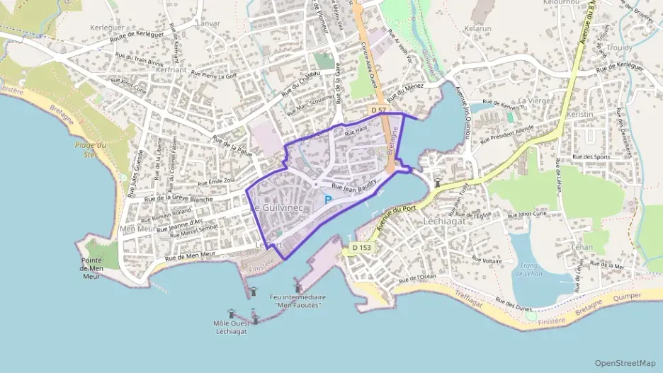 Maison 94 m² quatre pièces à vendre à Guilvinec