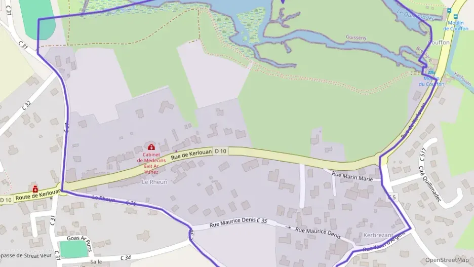 Maison 100 m² cinq pièces à vendre à Guissény Maison 100 m² cinq pièces à vendre à Guissény