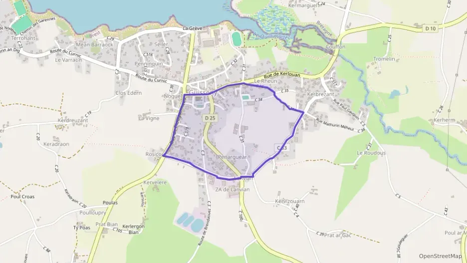 Maison 102 m² cinq pièces à vendre à Guissény