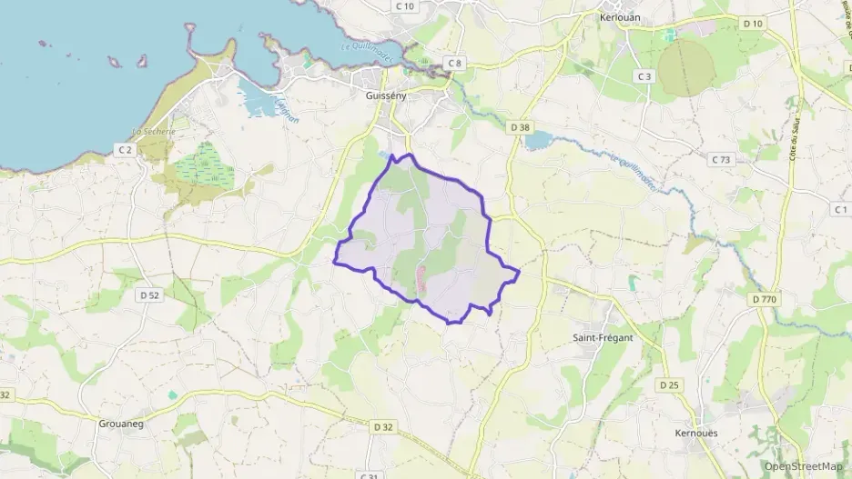 Maison 127 m² six pièces à vendre à Guissény Maison 127 m² six pièces à vendre à Guissény