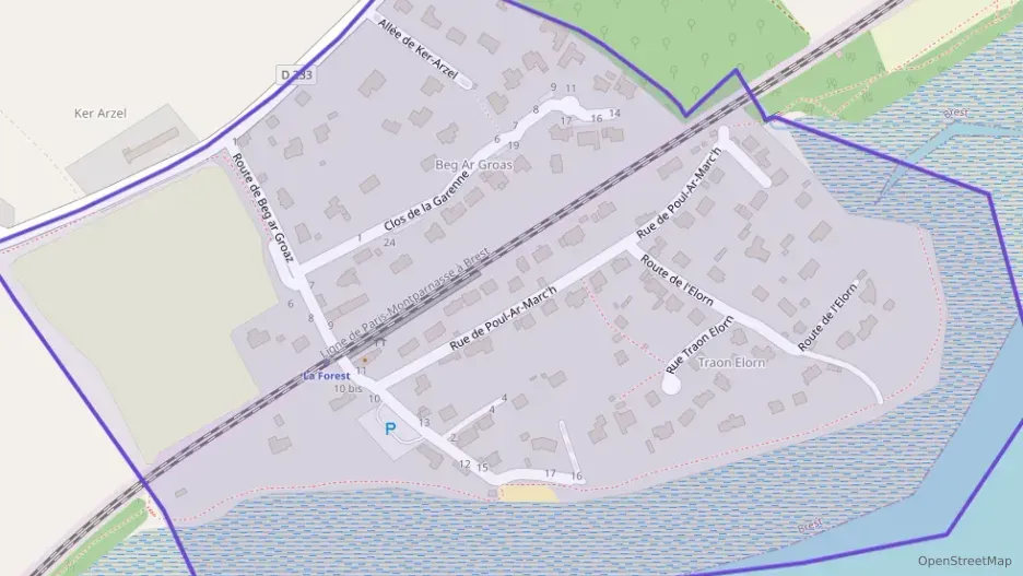 Maison 66 m² trois pièces à vendre à La Forest-Landerneau Maison 66 m² trois pièces à vendre à La Forest-Landerneau