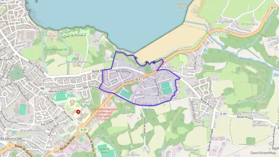 Maison 82 m² cinq pièces à vendre à Douarnenez