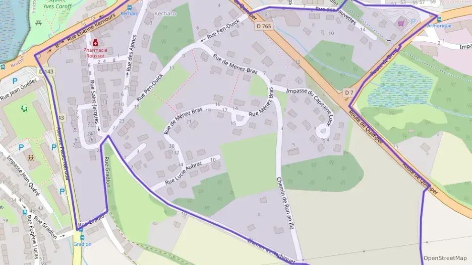 Maison 85 m² cinq pièces à vendre à Douarnenez Maison 85 m² cinq pièces à vendre à Douarnenez