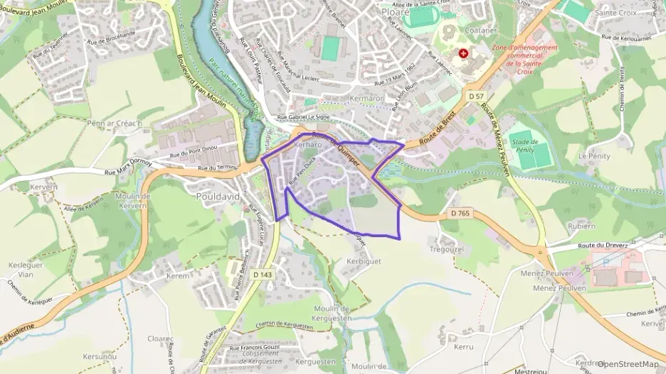 Maison 85 m² cinq pièces à vendre à Douarnenez Maison 85 m² cinq pièces à vendre à Douarnenez