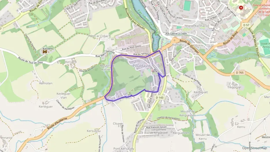 Maison 100 m² quatre pièces à vendre à Douarnenez Maison 100 m² quatre pièces à vendre à Douarnenez