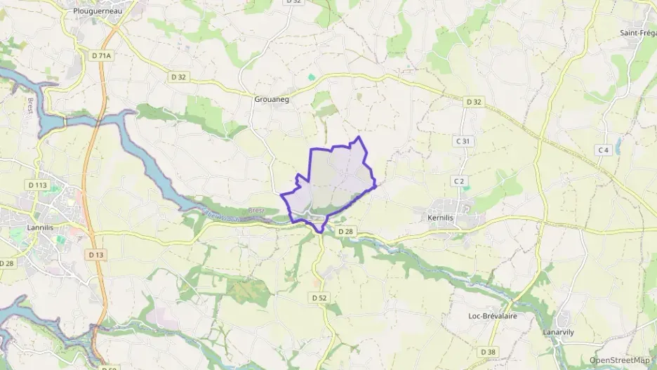 Maison 68 m² trois pièces à vendre à Plouguerneau Maison 68 m² trois pièces à vendre à Plouguerneau