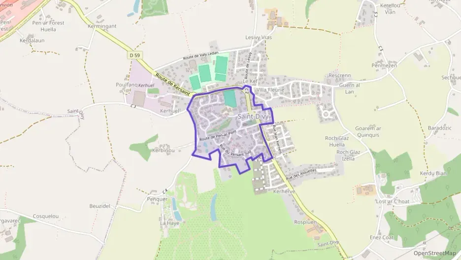 Maison 99 m² six pièces à vendre à Saint-Divy Maison 99 m² six pièces à vendre à Saint-Divy