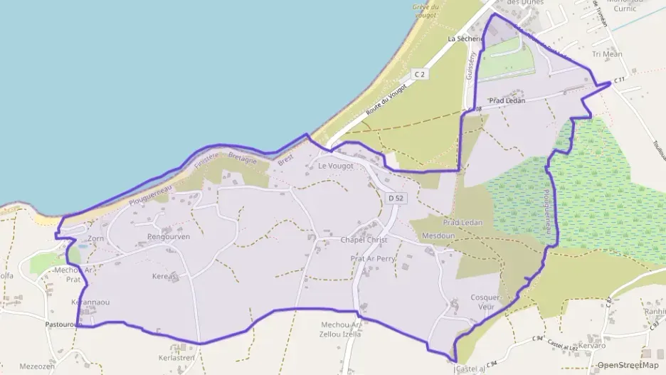 Maison 117 m² trois pièces à vendre à Plouguerneau