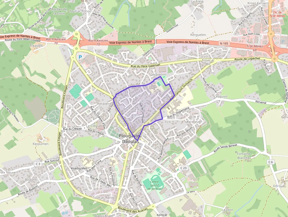 Maison 98 m² 6 pièces à vendre à Plougastel-Daoulas