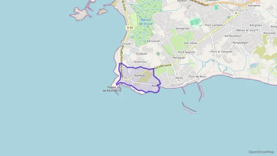 Maison 95 m² cinq pièces à vendre à Penmarc`h