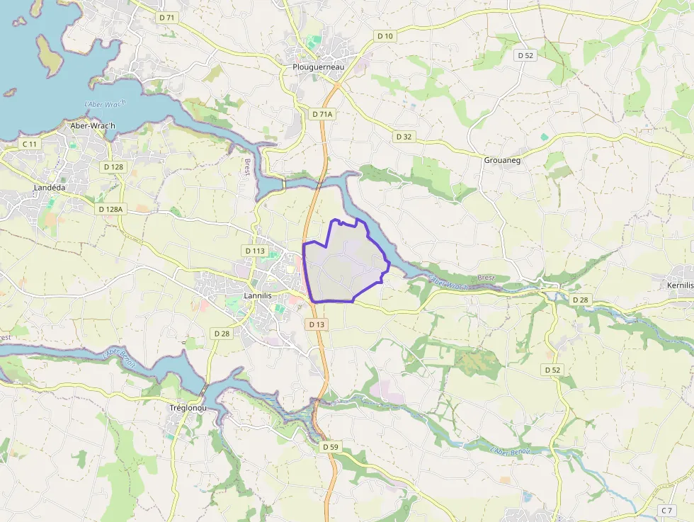 Maison 81 m² trois pièces à vendre à Lannilis