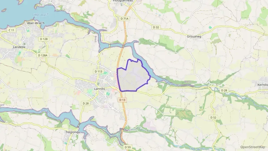 Maison 81 m² trois pièces à vendre à Lannilis