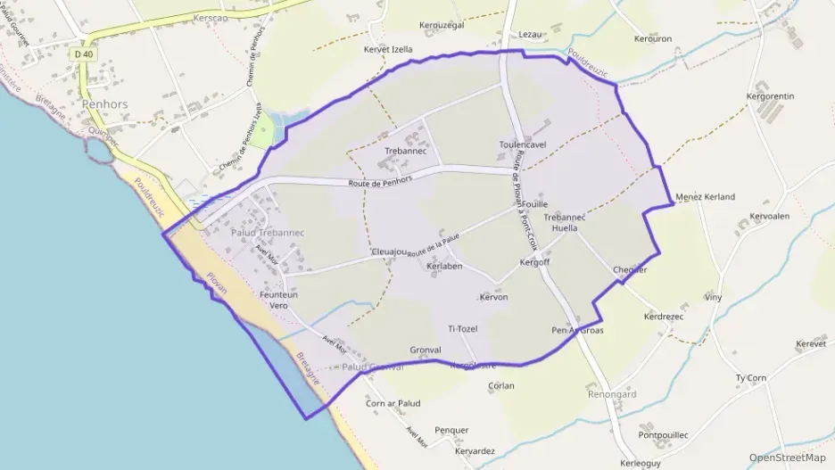 Maison 104 m² quatre pièces à vendre à Plovan Maison 104 m² quatre pièces à vendre à Plovan